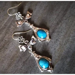 Kette, Halskette, Ohrringe, Trachten-, Dirndlschmuck