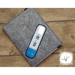 KFZ Etui Kennzeichen Zulassungsbescheinigung Hülle