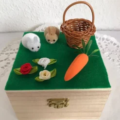 Kinder Geldgeschenk Ostern Junge Mädchen verpacken Gutschein Geld verschenken Osterhasen Holzbox Mann Frau