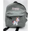 Kinder Rucksack + Motiv Einhorn + Name