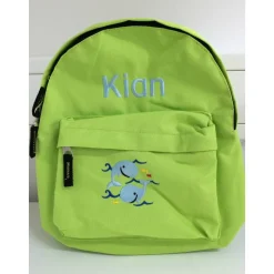 Kinder Rucksack + Motiv Fische ( Nr. 21 ) + Name