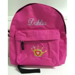 Kinder Rucksack + Motiv Krone ( Nr. 07 ) + Name