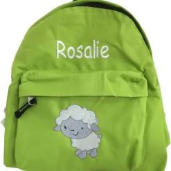 Kinder Rucksack + Motiv Schaf ( Nr. 51 ) + Name