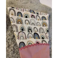 Kindergarten / Geschwistertüte Regenbogen BoHo 35cm