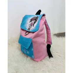 Kindergarten Rucksack girl rosa - mit oder ohne Namen - mit Wunschnamen Kinderrucksack - Tasche für Mädchen
