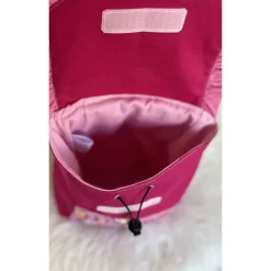 Kindergarten Rucksack girl pink // Kinderrucksack für Mädchen // Genähter Rucksack für Kinder
