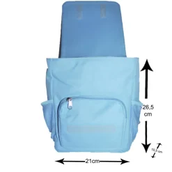 Kindergarten Rucksack oder Tasche Motiv Hirsch mit Name / personalisierbar / Blau / Rosa