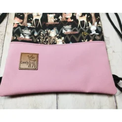 Kindergarten Turnbeutel forest friends– Softshell, 3 Größen, personalisierbar