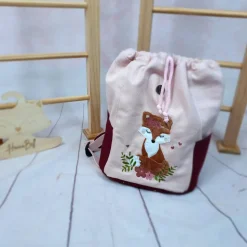 Kindergartenrucksack für Kinder im Alter von 2-6Jahren, Farbe frei wählbar, Wunschmotiv, Name inkl, Brustgurt optional