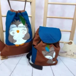 Kindergartenrucksack für Kinder im Alter von 2-6Jahren, Farbe frei wählbar, Wunschmotiv, Name inkl, Brustgurt optional