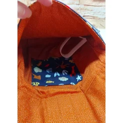 Kindergartenrucksack, Kindertasche, Rucksack mit maritimen Muster