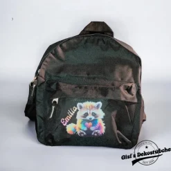 Kindergartenrucksack Kinderrucksack Waschbär