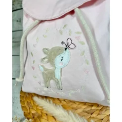 Kindergartenrucksack Mädchen Reh Kindergarten personalisierbar individuelles Geschenk