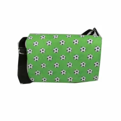 Kindergartentasche Fußball grün schwarz – Kindertasche Geschenk Jungen Mädchen Sport