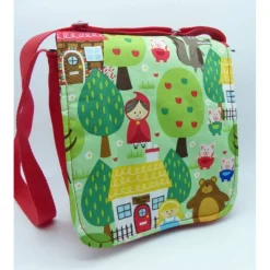 Kindergartentasche Rotkäppchen und der Wolf