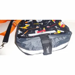 Kindergartentasche 'Werkzeuge', reflektierend, wasserabweisend, Unikat hessmade