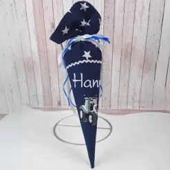 Kindergartentüte | Geschwistertüte | Traktor | Kindergartenstart | 5. Klasse-Schultüte | Kissen | Trosttüte | individuel