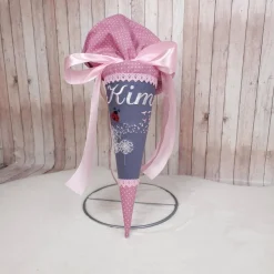 Kindergartentüte | Geschwistertüte | Pusteblume Marienkäfer | Kindergartenstart | 5. Klasse-Schultüte | Kissen | individ