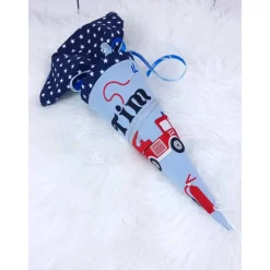 Kindergartentüte | Geschwistertüte | Feuerwehr | Kindergartenstart | 5. Klasse-Schultüte |  Geschwistertüte | Kissen