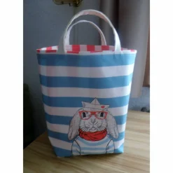 Kindertasche aus Canvas / maritim / Kindergarten / Schule / Spielenachmittag bei Freunden