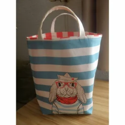 Kindertasche aus Canvas / maritim / Kindergarten / Schule / Spielenachmittag bei Freunden