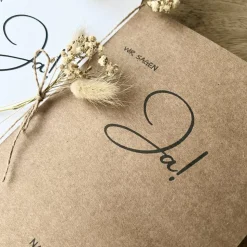 Kirchenheft Trauung Nr. 02 | Wir sagen Ja! | personalisierbar | Katholischer Gottesdienst | kirchliche Trauung