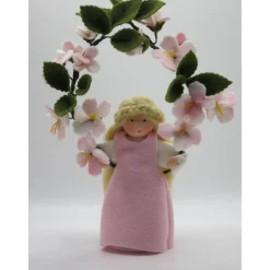 Kirschblüten Mädchen - Jahreszeitentisch - Waldorf Art - handgefertigte ,einzigartige Blumenkinder - Art.Nr.FR5