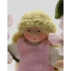 Kirschblüten Mädchen - Jahreszeitentisch - Waldorf Art - handgefertigte ,einzigartige Blumenkinder - Art.Nr.FR5