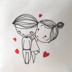 Kissen Geschenk Paare Liebe 