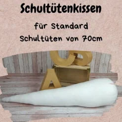 Kissen Inlett für die Schultüte 70cm | Füllkissen | Zuckertütenkissen | Schultütenkissen | Inlett Schultüte Stoff | Kusc