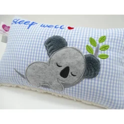 Kissen mit Namen Koala Beuteltier Namenskissen Taufkissen Kuschelkissen Kindergartenkissen Geburtsgeschenk