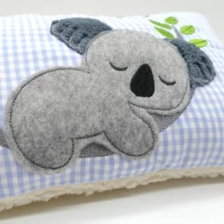 Kissen mit Namen Koala Beuteltier Namenskissen Taufkissen Kuschelkissen Kindergartenkissen Geburtsgeschenk