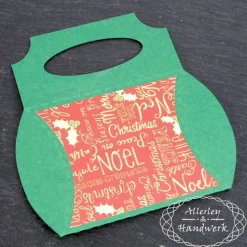 Kissenbox mit Henkel "Isa" ● 9,5 x 8 cm ● Weihnachten