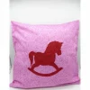 Kissenhülle Schaukelpferd Weihnachtsdeko