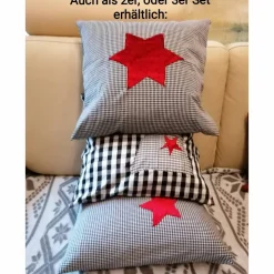 Kissenhülle Weihnachtsmotiv Handarbeit 40x40cm
