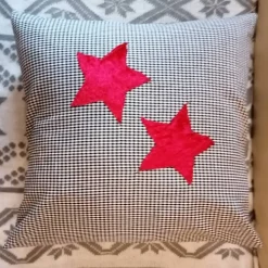 Kissenhülle Weihnachtsmotiv Handarbeit 40x40cm