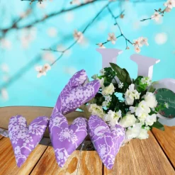 Kissenhülle 40x40 /Sofakissen /Ostergeschenk/Kissen Lila/Kissenbezug für Ostern/ Deko Kissen /Osterdekoration/Osterhasen