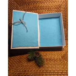 Klappdeckelbox mit Serviettenmotiv 