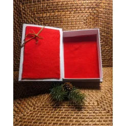 Klappdeckelbox mit Serviettenmotiv 