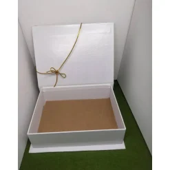 Klappdeckelbox mit Serviettenmotiv 