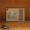 Klappkarte - GEBURTSTAG / HAPPY BIRTHDAY - DinB6 - [2019-0532] - handgeschrieben