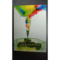 Klappkarte A6 "Zur Schuleinführung 2"