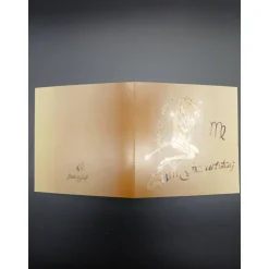 Klappkarte Sternzeichen Jungfrau