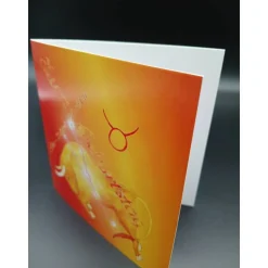 Klappkarte Sternzeichen Stier