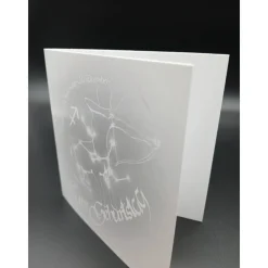 Klappkarte Sternzeichen Schütze