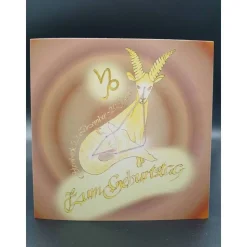 Klappkarte Sternzeichen Steinbock