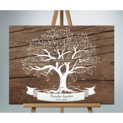 Klassenbaum Geschenk für Lehrer Lehrerin Erzieherin Fingerabdruckbaum Danke Abschied Abschluss