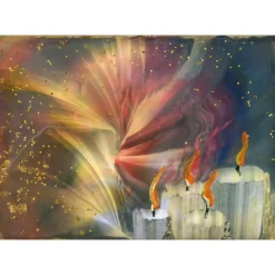 Klebefolie - Malerei • "Es weihnachtet …" • Fensterschmuck Design  Ulrike Kröll