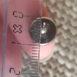 kleine Blumen Ohrstecker silberfarbe Ohrringe rot schwarz weiß türkis