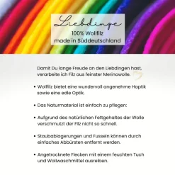 Kleine evangelische Gesangbuch Hülle aus Filz mit Kreuz und Name – personalisiertes Geschenk zur Konfirmation